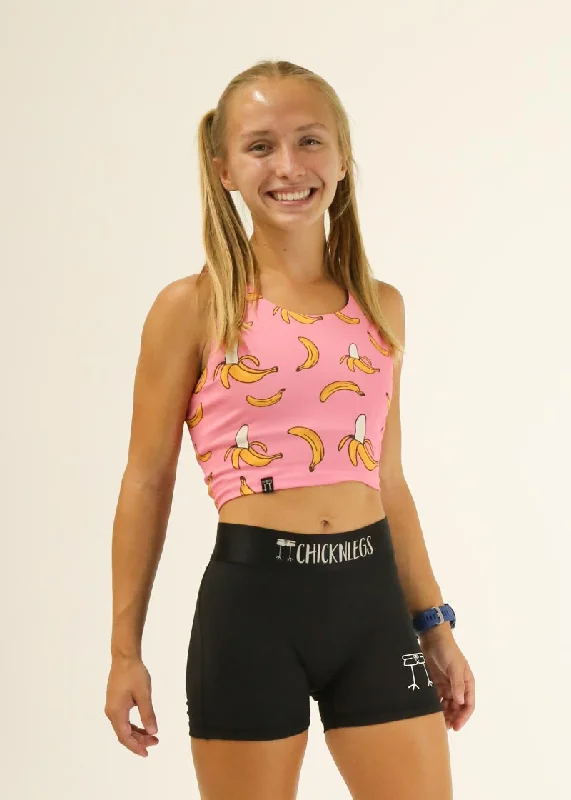 Pink Bananas PWR Crop Top Rugged Women's Outdoor 