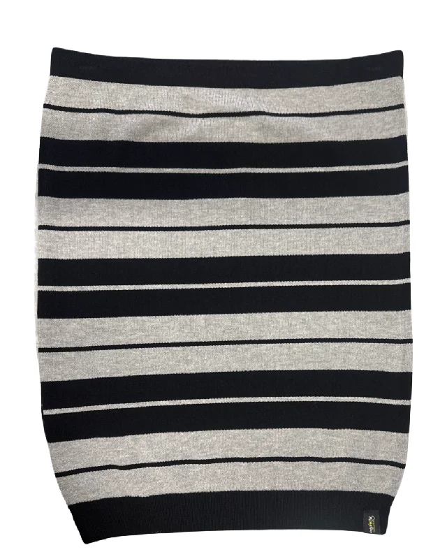 California Lowrider Rider Charlie Brown Tube Top- Black/Grey Edgy Women's Punk
