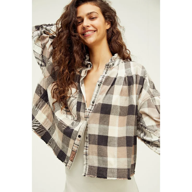 Emily Plaid Top Country
