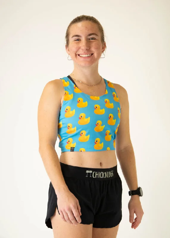Rubber Ducky PWR Crop Top Scandinavian