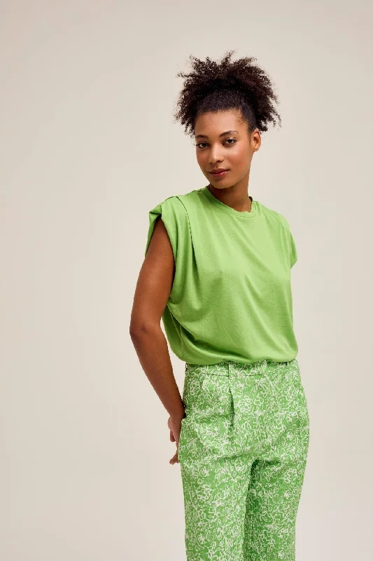 Pamina Short Sleeve T-Shirt in Green Hip Women's Urban