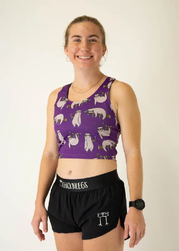Sloths PWR Crop Top Traditional Women's 