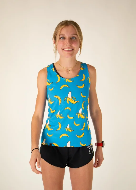 Women's Blue Bananas Performance Singlet Refined Women's 
