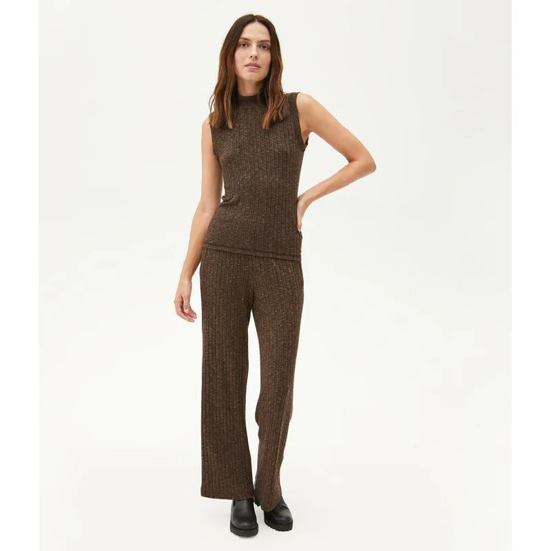 Violet Mock Neck Top Earthy Women's 
