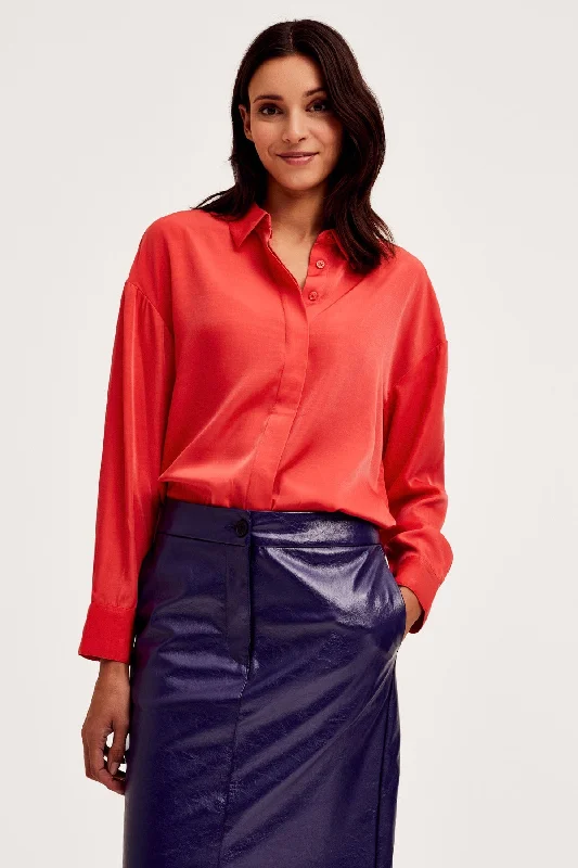 Ruttens Shirt in Red Elegant Women's 