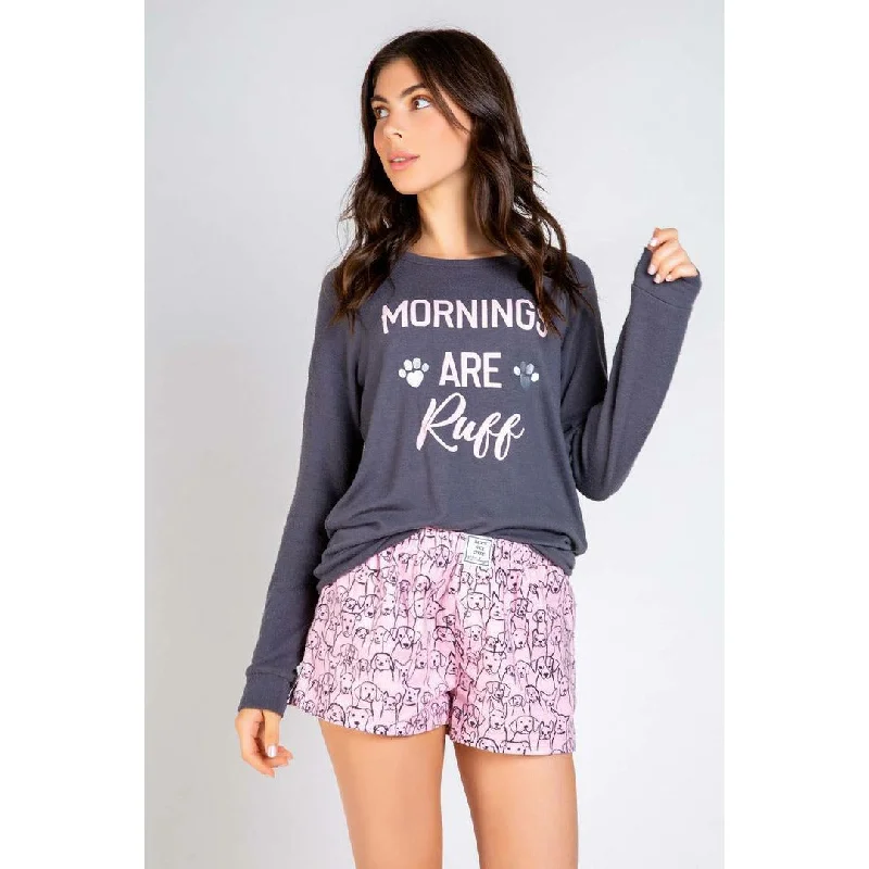 Ruff Mornings Long Sleeve Traditional Women's Wool