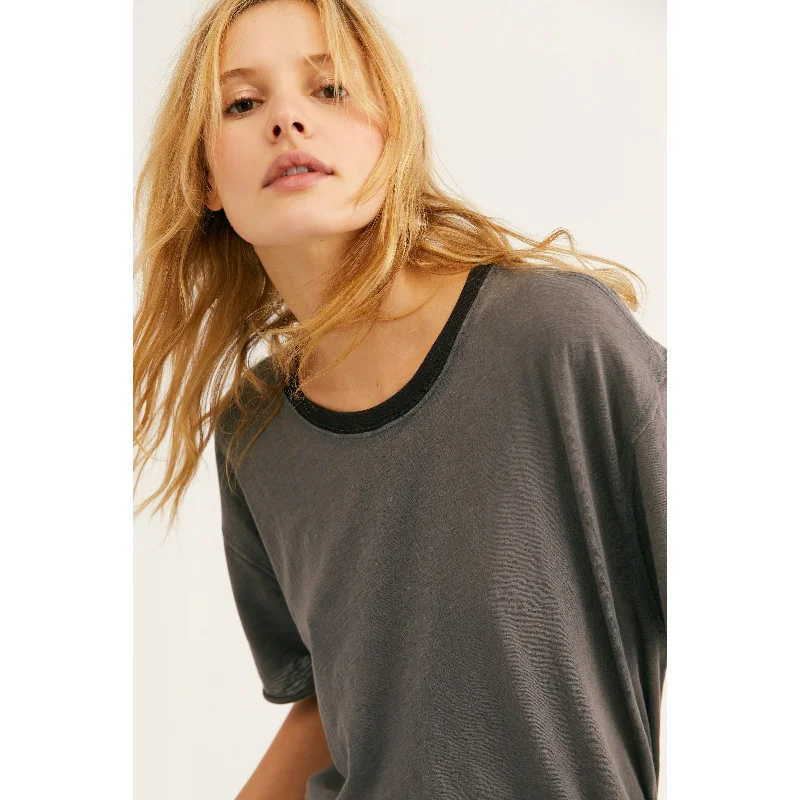 Clarity Ringer Trendy Women's Oversized