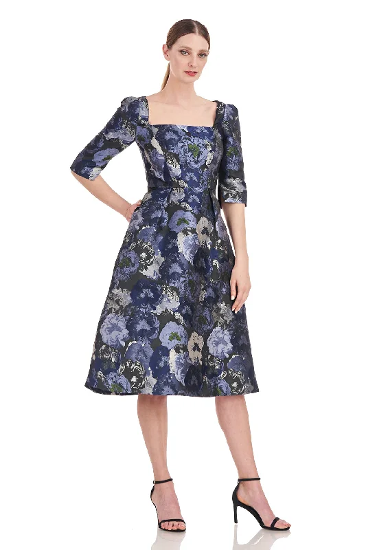 Piper Midi Dress Polished Women's Silk