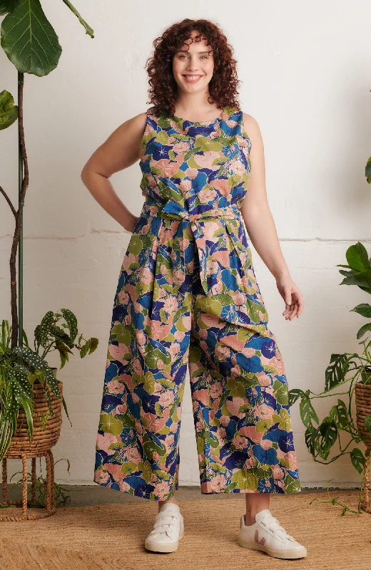 Lula Lotus Flower Jumpsuit Confident Women's Power
