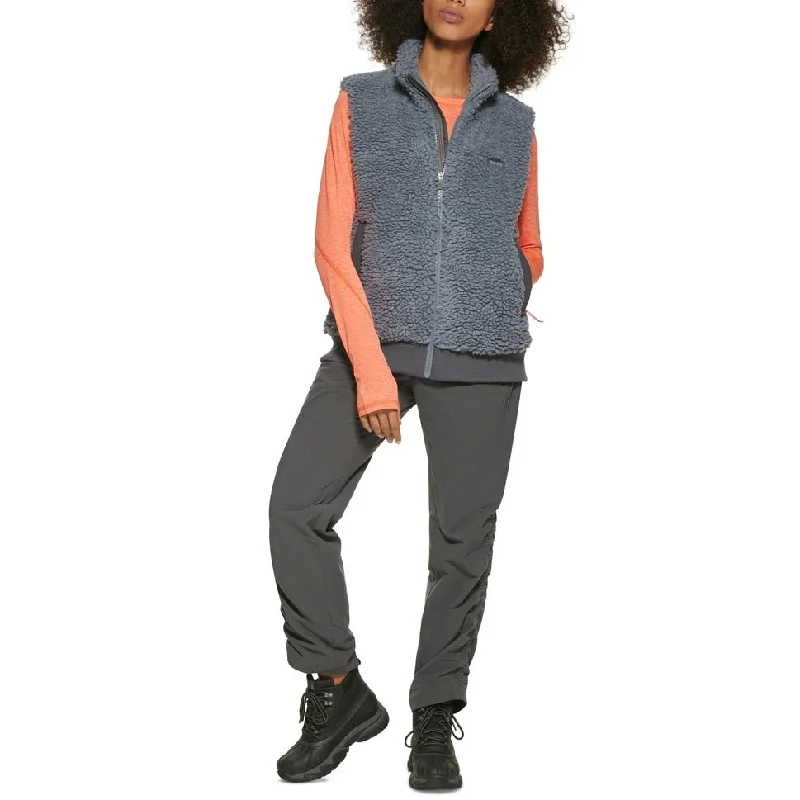 Bass Outdoor Women's Route Hiking Faux Sherpa Vest Gray Size Large Dynamic Women's High - energy Bass Outdoor Women's Route Hiking Faux Sherpa Vest Gray Size Large Dynamic Women's High - energy
