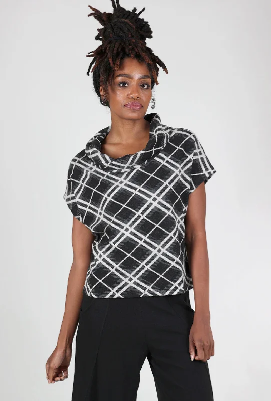 Suki Top, Black/Crossing Street