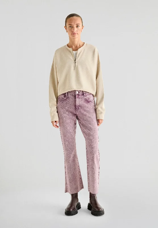 JEANS FLARE LAVADOS Traditional Women's Wool