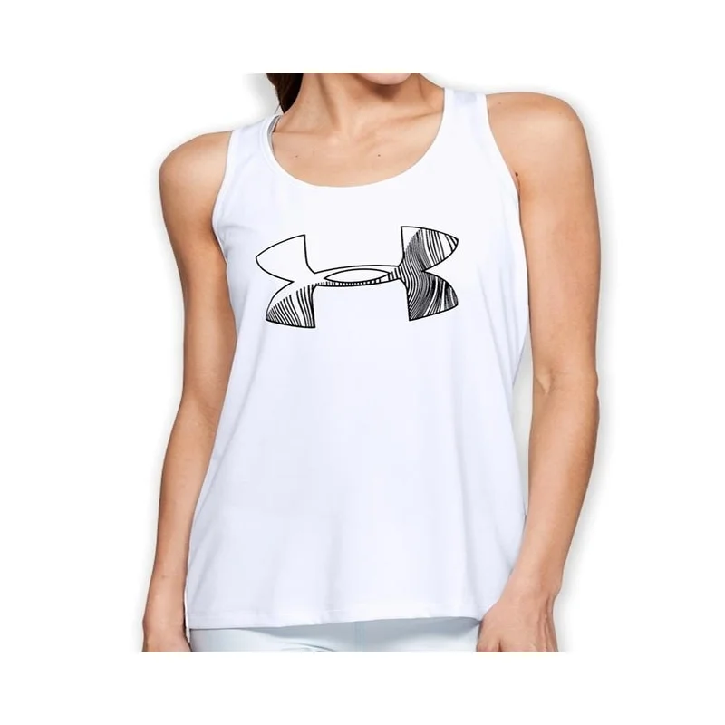 Under Armour Women's Fitness Performance Tank Top White - XL purpose