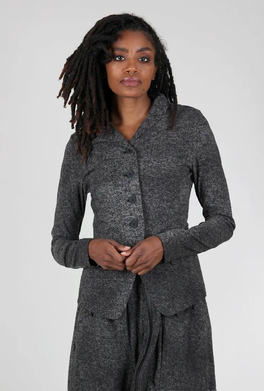 Signature Stretch Classic Blazer, Rock Print Modern Women's 