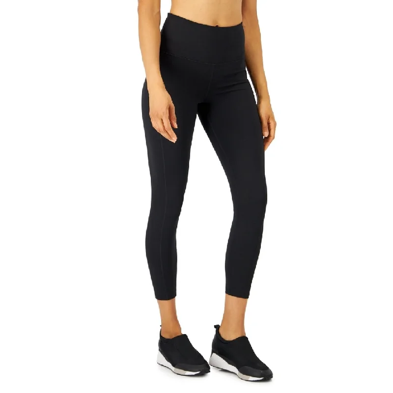 Id Ideology Women's Soft Side Pocket 7/8 Leggings Black Size Small Sporty Women's Tennis