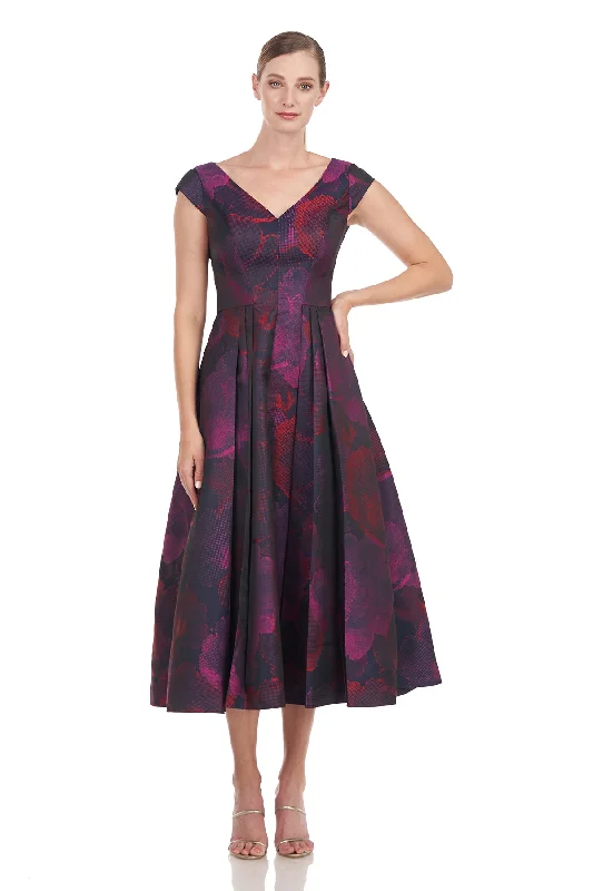 Paulina Tea Length Dress Country