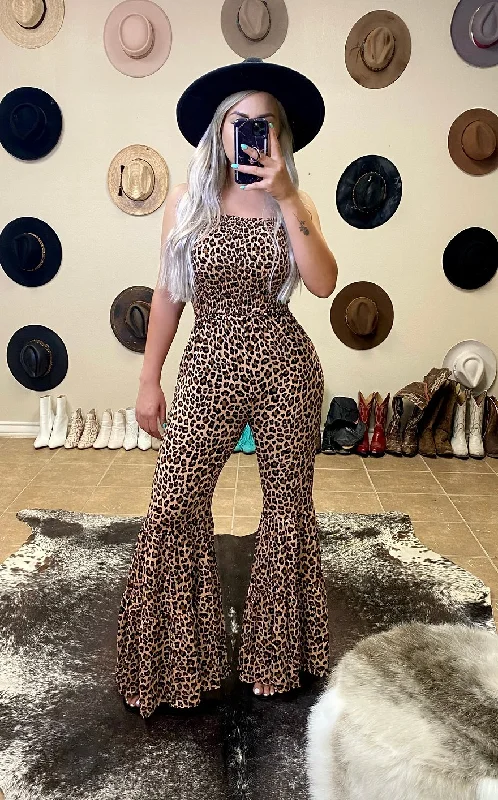 Adele Leopard Jumpsuit French