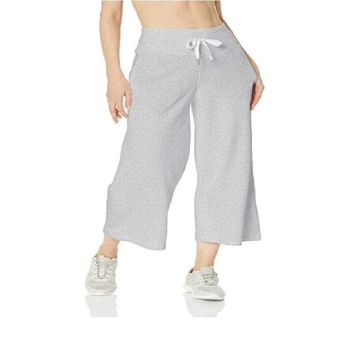 Calvin Klein Women's High Waist Logo Terry Coulotte Grey Size Medium Athletic Women's Calvin Klein Women's High Waist Logo Terry Coulotte Grey Size Medium Athletic Women's