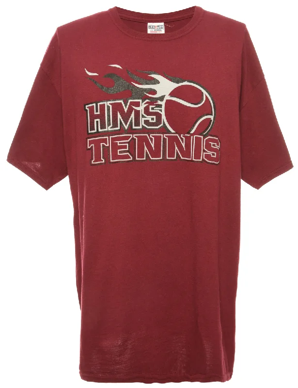 HMS Tennis Printed T-shirt - XL Adventure