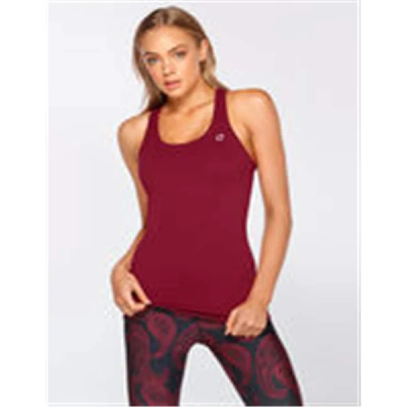 Lorna Jane Women's Bare Minimum Extraordinary Active Tank Red Size 1X-2X Luxurious Women's High - end Lorna Jane Women's Bare Minimum Extraordinary Active Tank Red Size 1X-2X Luxurious Women's High - end