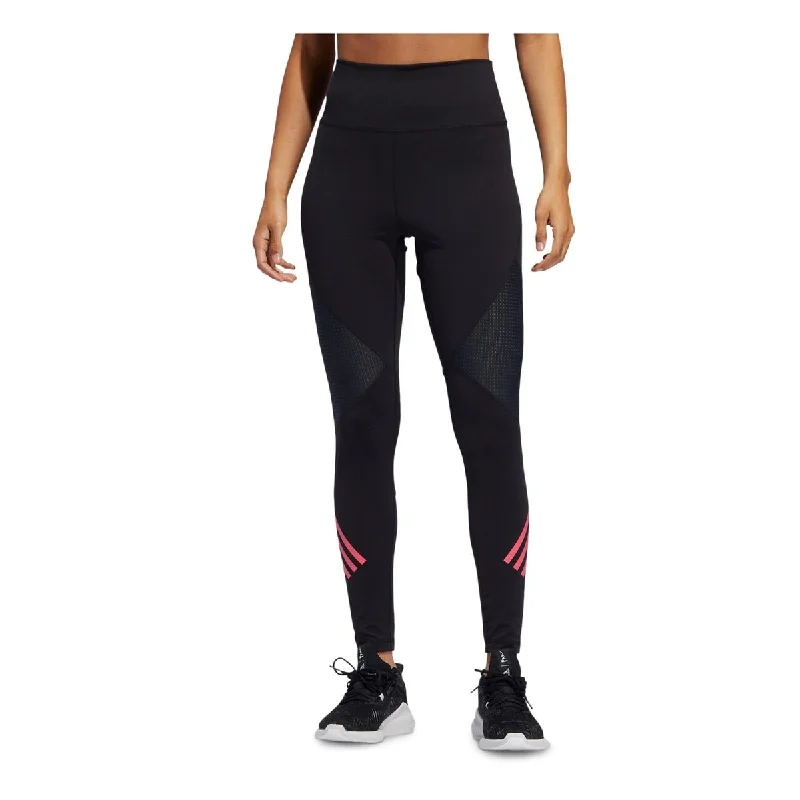 Adidas Women's Fitness Running Plus Athletic Leggings Black Size Xx-Small Trendy Women's 