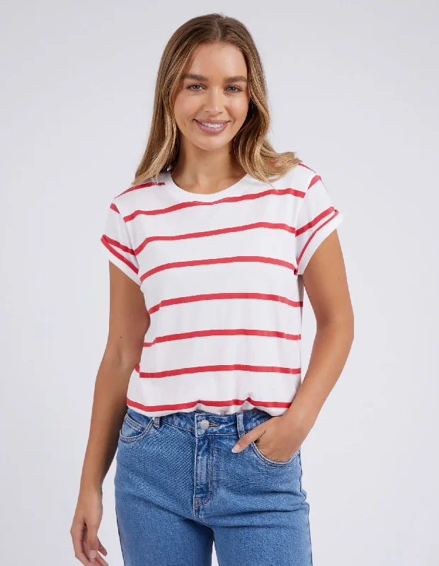 Foxwood Manly Stripe Tee Modern Women's Tech